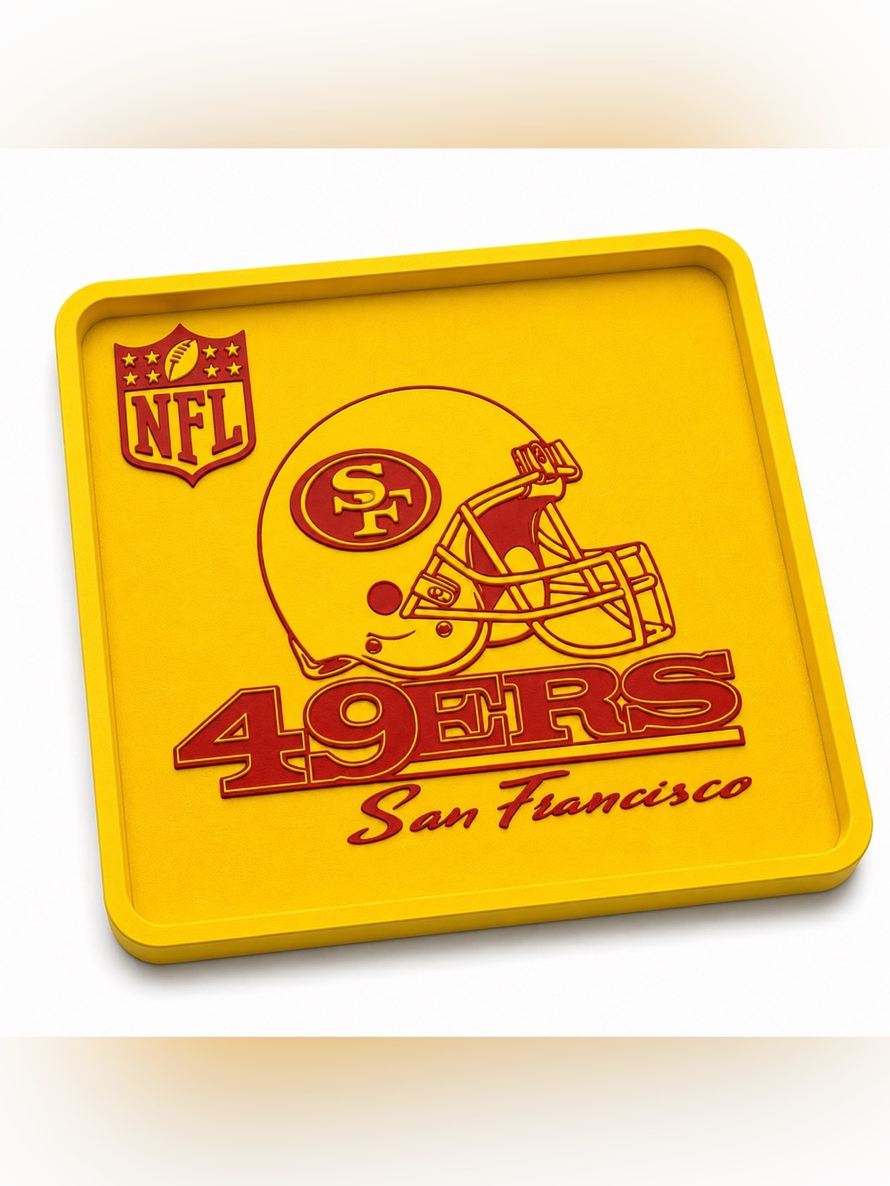 San Fransisco 49er’s NFL Pocket Dump Tray - For Keys, Wallet, Money, Etc